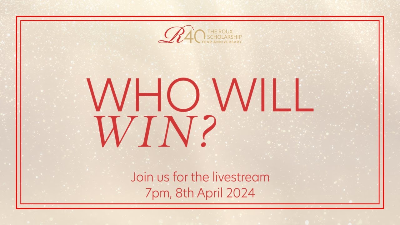 The Roux Scholarship 2024 Live Stream