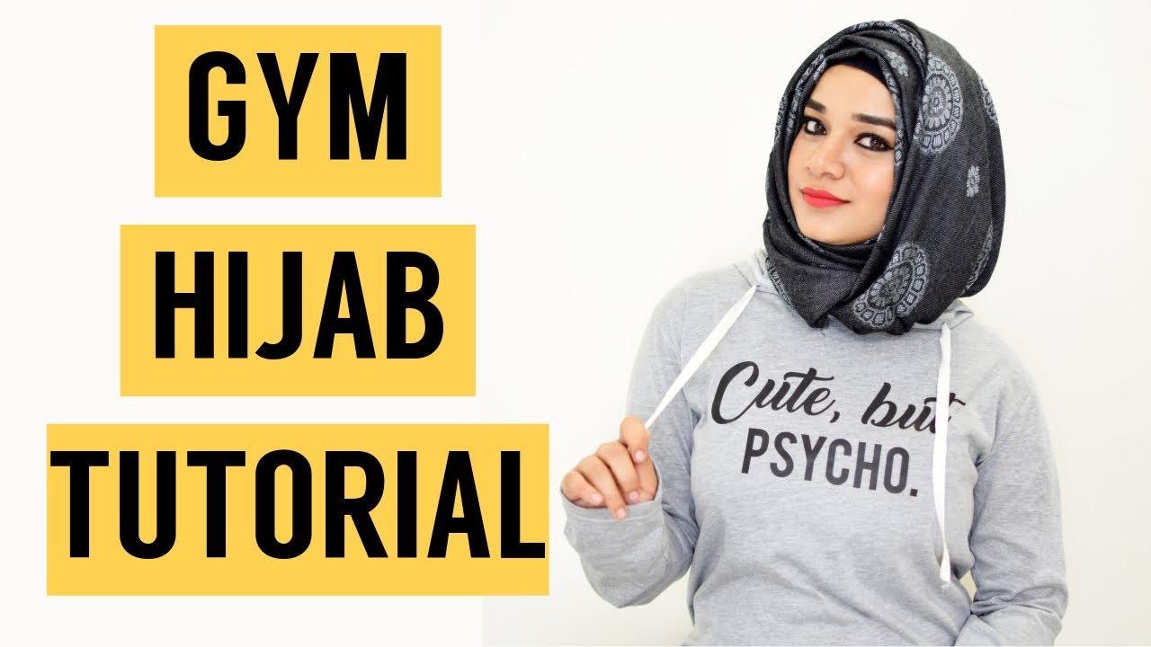 GYM, WORKOUT & SPORTS HIJAB TUTORIAL | Ramsha Sultan