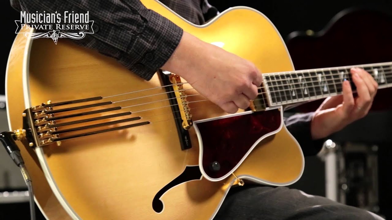 Gibson Custom Le Grand Hollowbody Electric Guitar Golden Burst