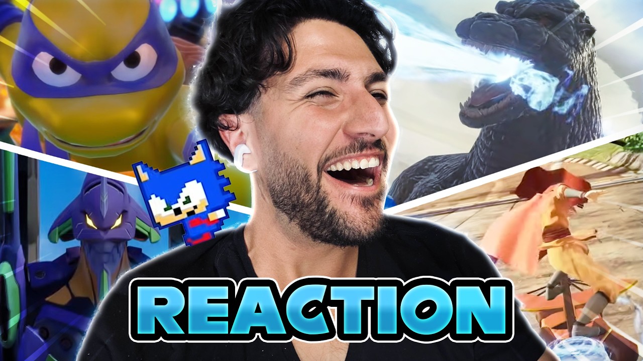SONIC RACING CROSSWORLDS - YEAR 2 CONFIRMED, AND A PUZZLE GAME??? | GamesCage Reacts