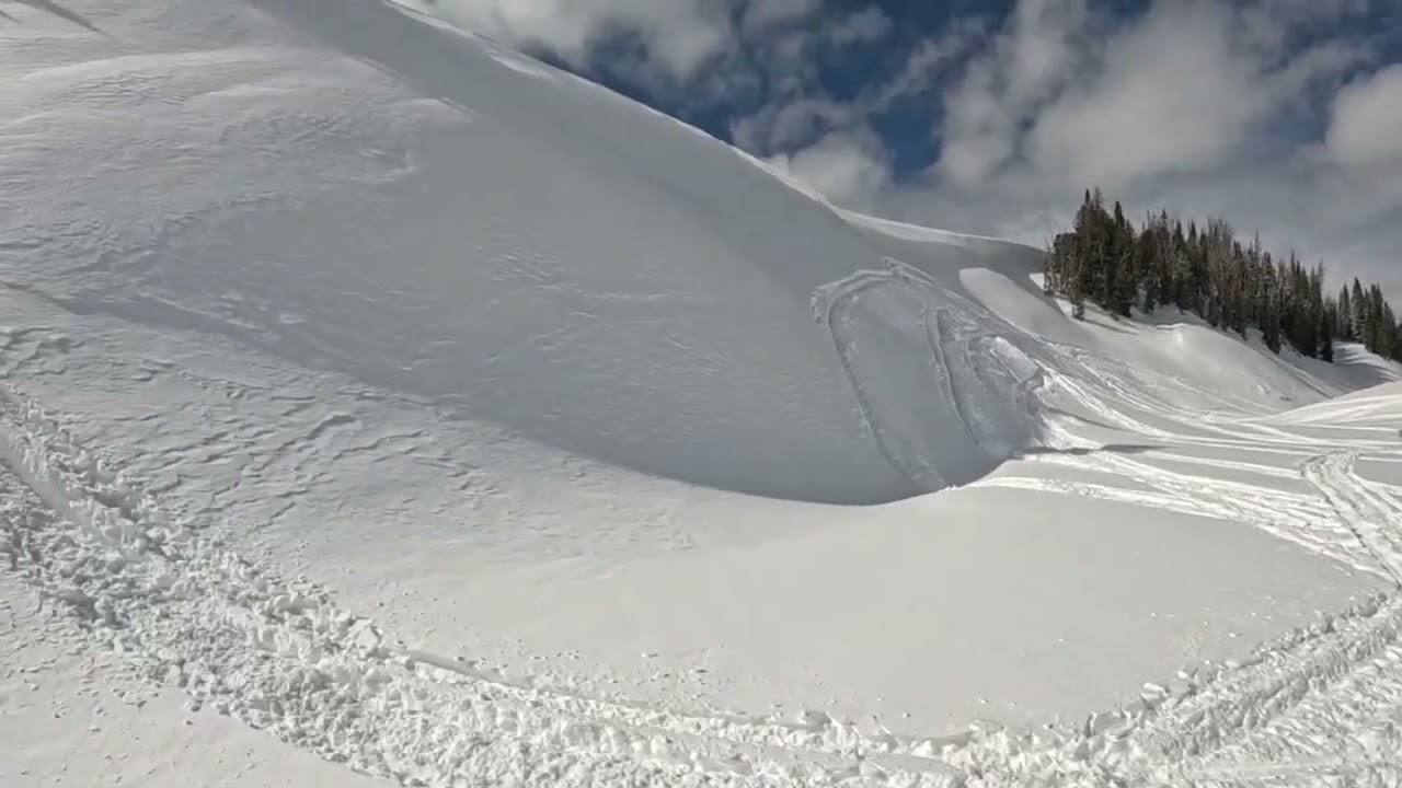 Fun ripping in Togwotee Wyoming 