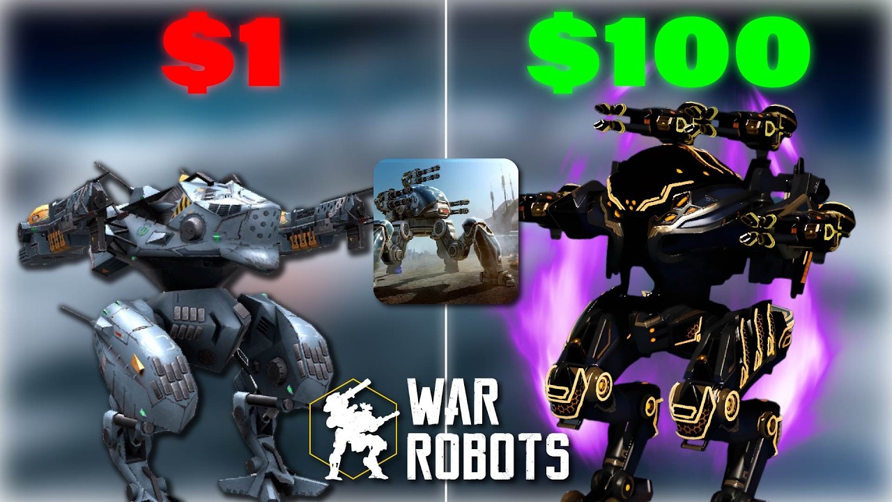 Я потратил 100 долларов на самую Pay-to-Win игру. Вот что я получил... (War Robots)