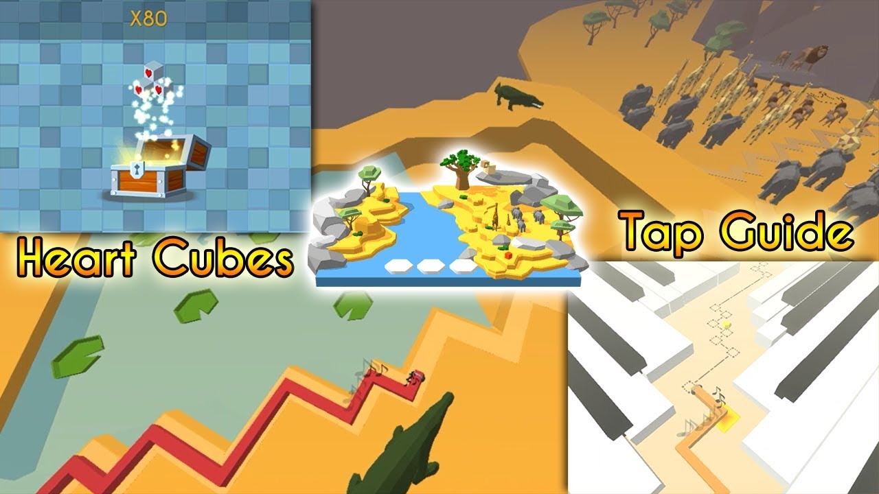 Dancing Line - Levels' order changed and Tap Guide Feature