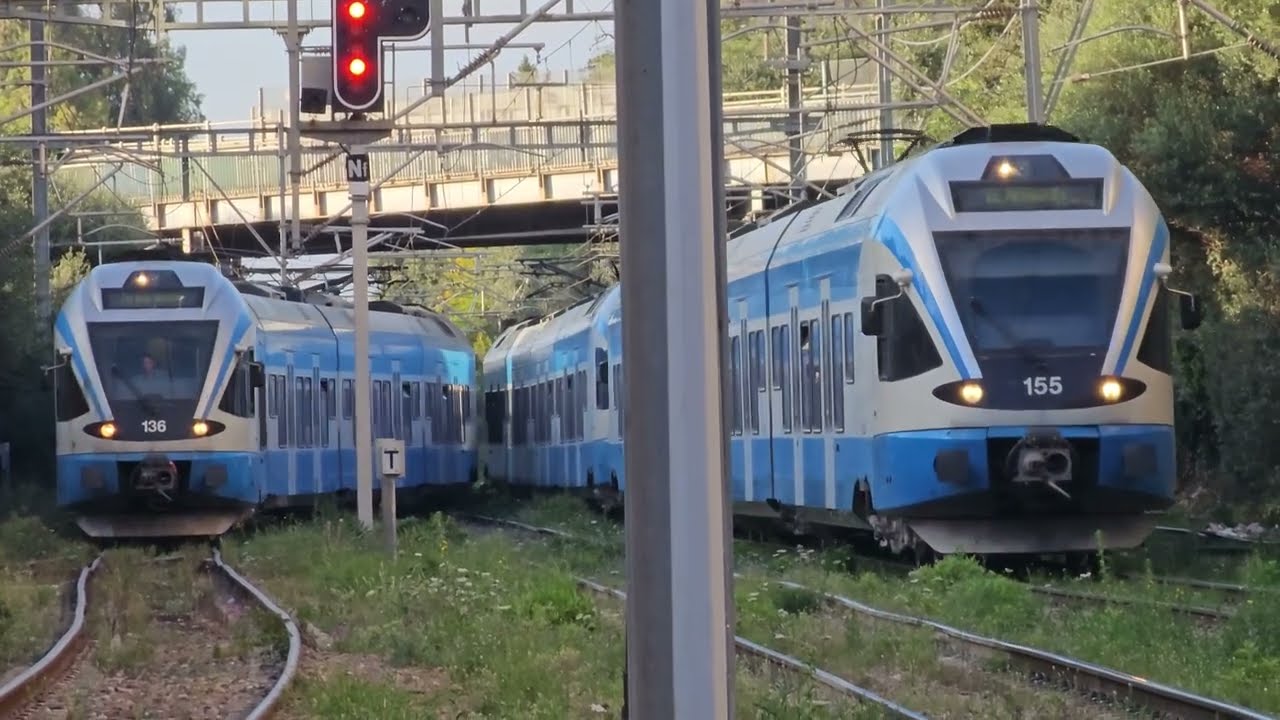 SNTF : Entré simultané de deux trains à Blida