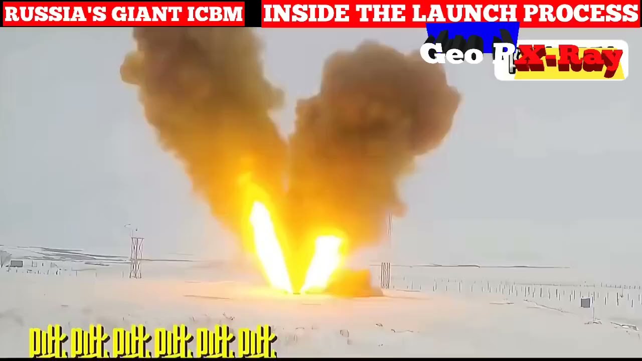 How Russia Launches a Giant Intercontinental Ballistic Missile