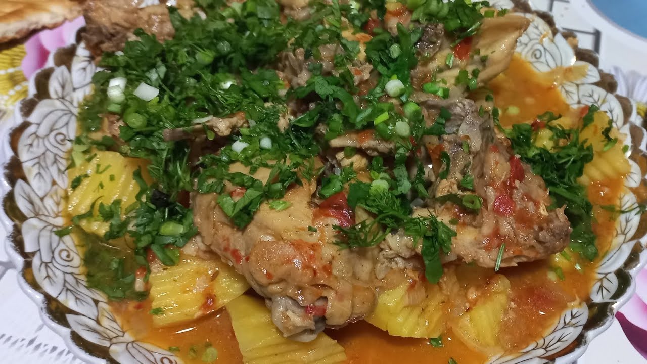 Tovuqli jarkob/Mexmon kelganda ham tayyorlasangiz  tez tishar hamda mazzali/Жаркоб из курицы