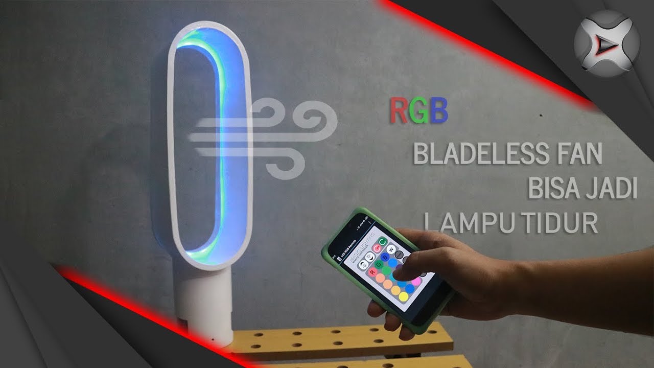 Как сделать RGB Bladeless Fan | BLADELESS FAN V.2.0