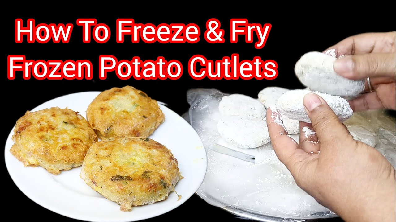 How To Freeze & Fry Frozen Potato Cutlets-Snacks |Ramzan Recipes For Iftar | Simple And Easy Cooking