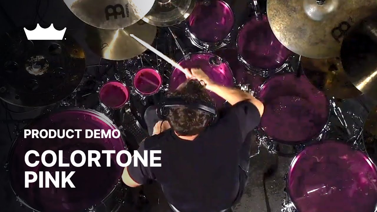 Colortone Pink Drumhead | Remo