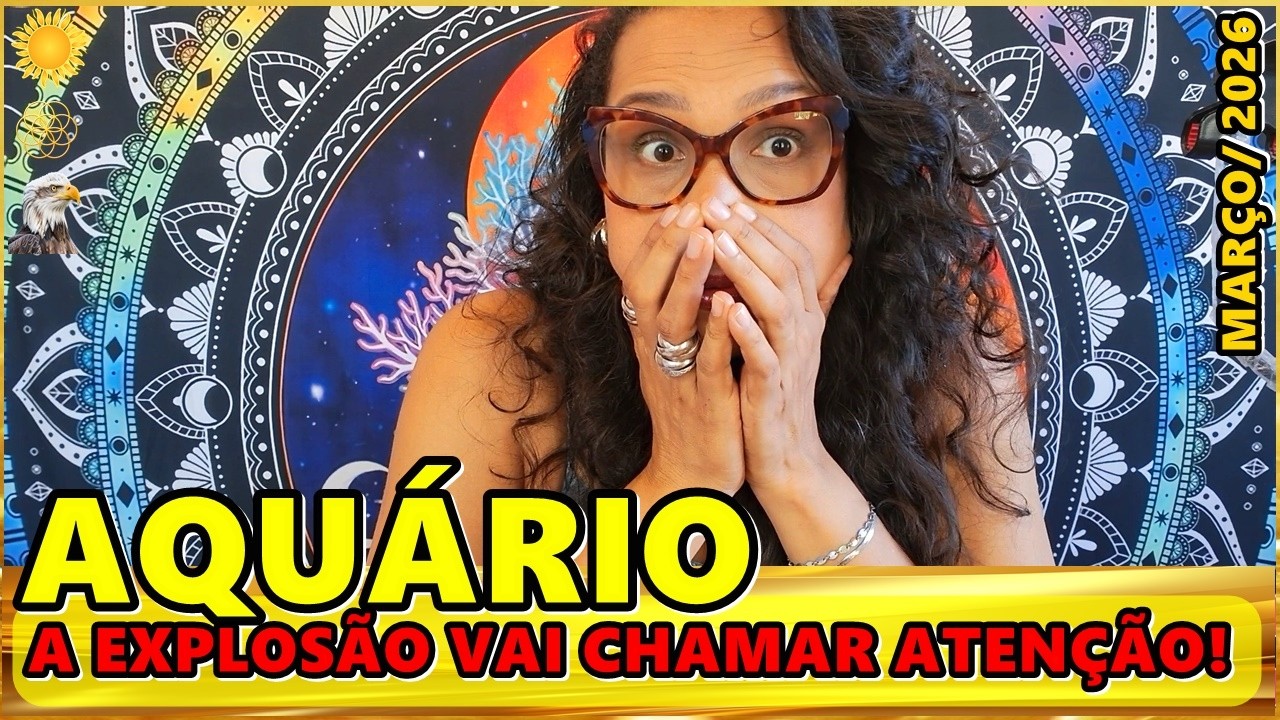 AQUÁRIO MARÇO ♒️ATENÇÃO TOTAL! ALGO EXPLODE ENTRE OS DIAS 13 E 17 DE MARÇO!