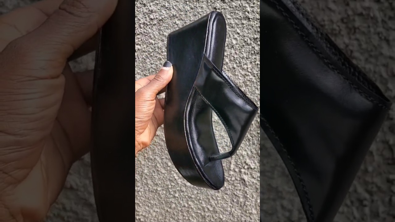 wedge slippers slide for ladies