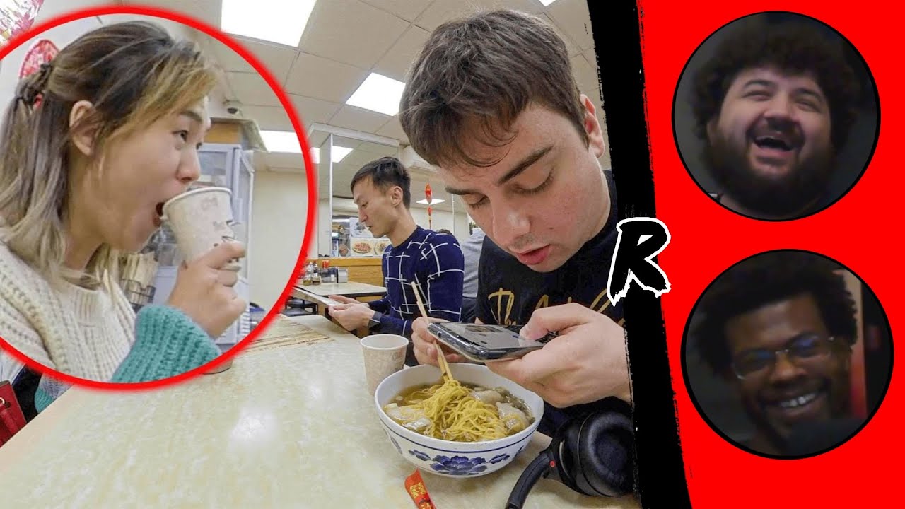 Clueless White Guy Orders in Perfect Chinese, Shocks Patrons - @Xiaomanyc 小马在纽约 RENEGADES REACT