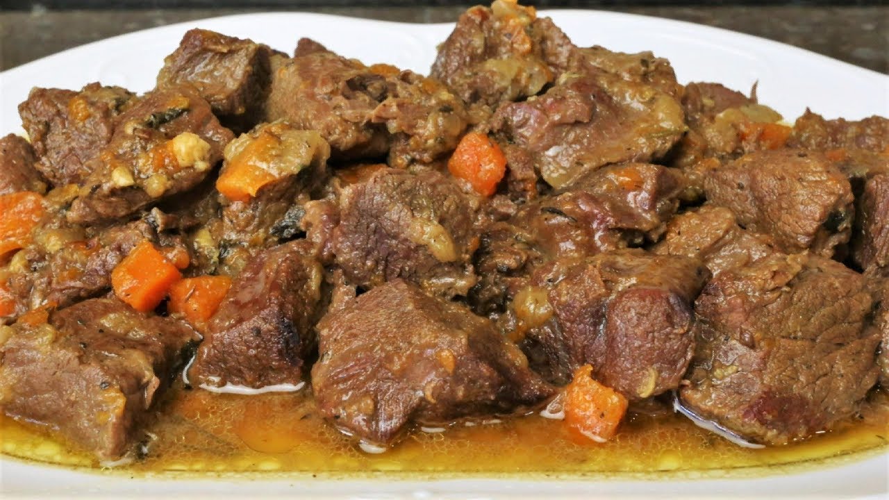 Ciervo o venado en salsa