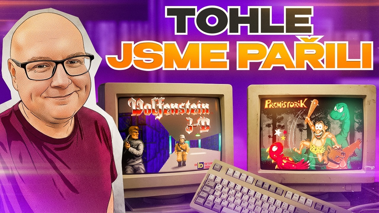 Vzpomínáte na Wolfenstein 3D?  💾 Hráli jste Prince of Persia na 286? | A co první GTA?