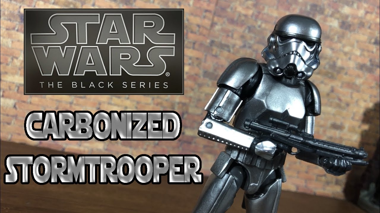 Star Wars Black Series CARBONIZED STORMTROOPER | Action Figure Review
