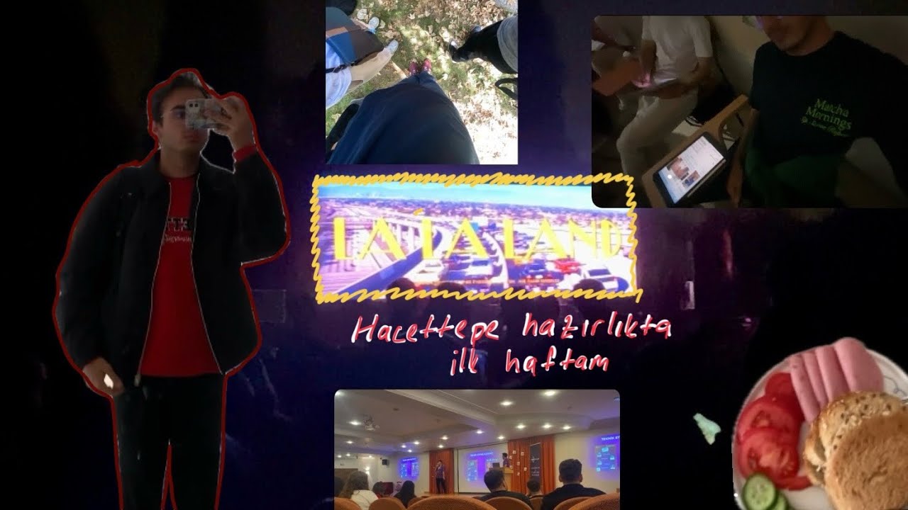 hacettepe hazırlıktaki ilk haftam, açık hava sineması, toplantılar..