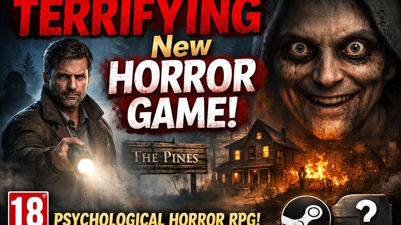 The Pines Gameplay  Terrifying New Psychological Horror RPG 🔥