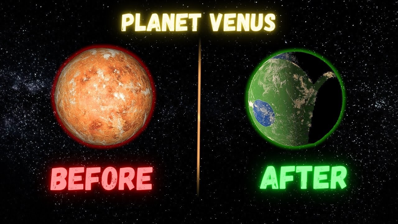 terraforming Venus Realistically | #universesandbox #space #planets #terraforming