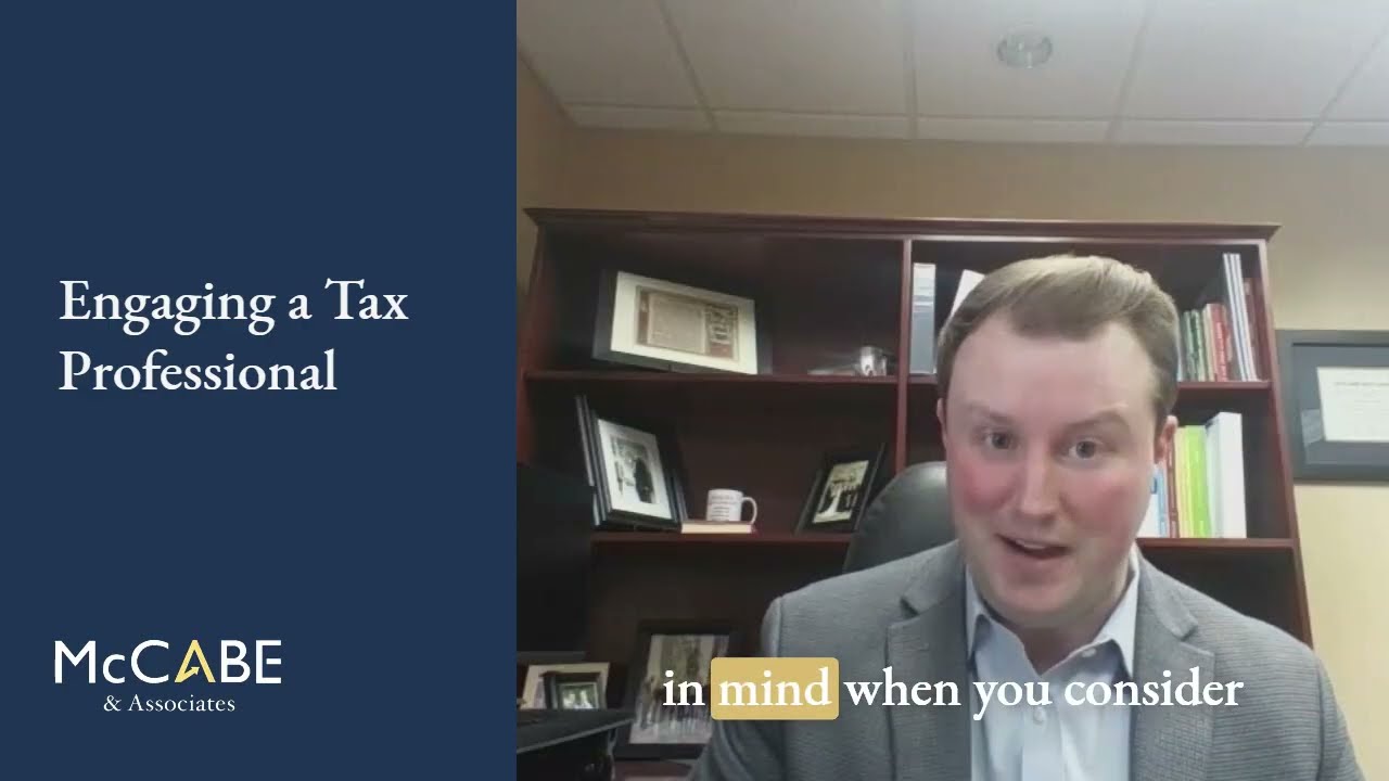 Engaging a Tax Professional