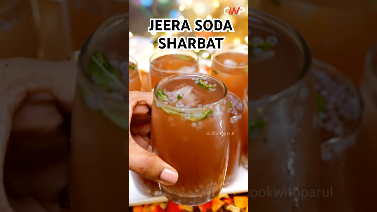 JEERA Soda ऐसा लजबाब शरबत पीते ही इसका स्वाद भूल न पाए JEERA SHARBAT RECIPE |  #shorts #shortsvideo