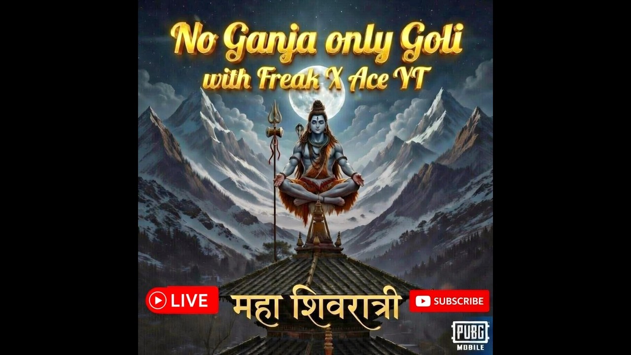 Maha Shivaratri Giveaway | PUBG LIVE |