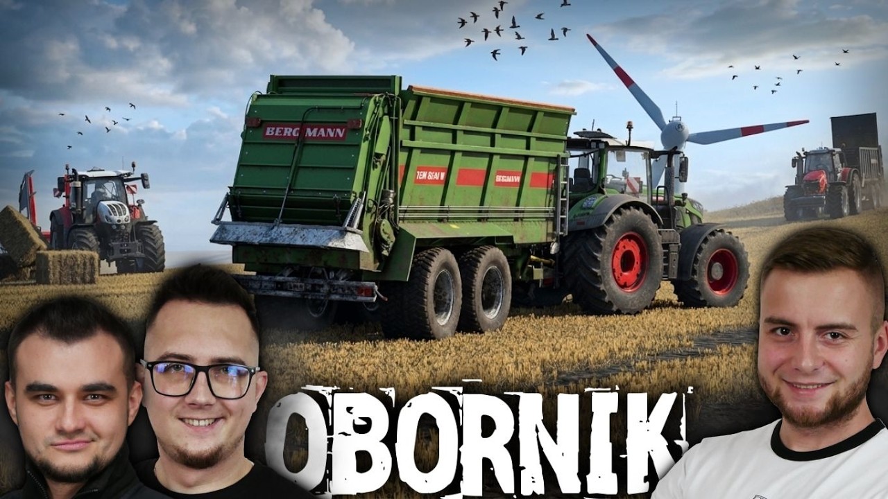 ZABRAKŁO NAM OBORNIKA - CIĄGNIKI DADZĄ RADĘ POD G&Oacute;RĘ?! 😱 Zbi&oacute;r Belek 🌾