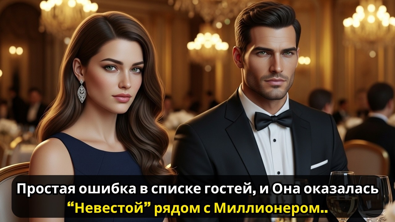 Простая ошибка в списке гостей, и Она оказалась “Невестой” рядом с Миллионером..