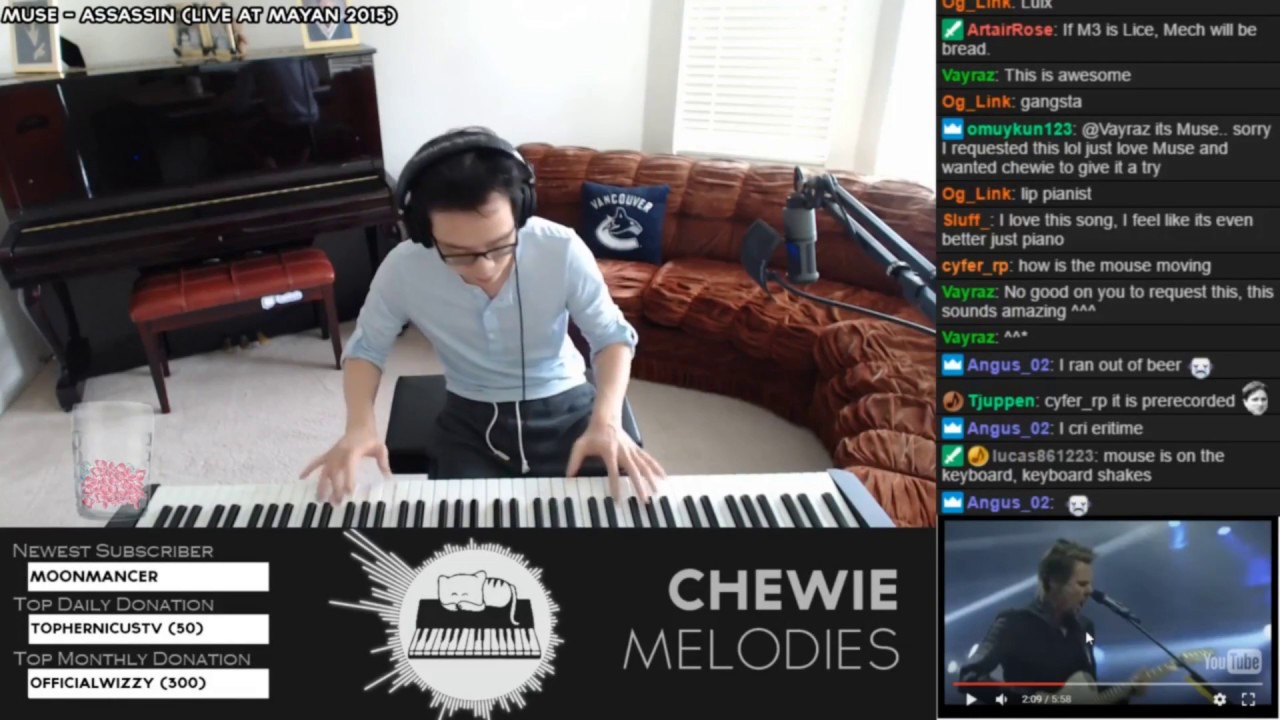 Muse - Assassin (Piano Improv) Chewie Melodies