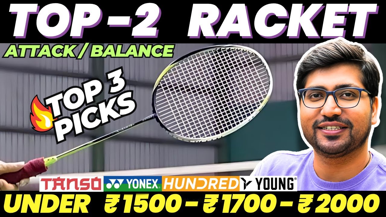 [TOP 3]🔥Best Badminton Racket Under ₹2000🏸 Best Racket Under ₹2000🔥Best Badminton Racket 2026!