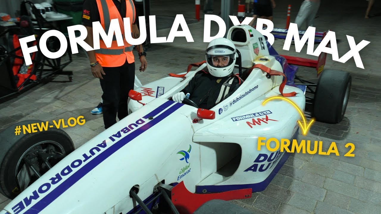 Erstes Mal Formel DBX auf der Rennstrecke in Dubai– Fast gegen die Wand!