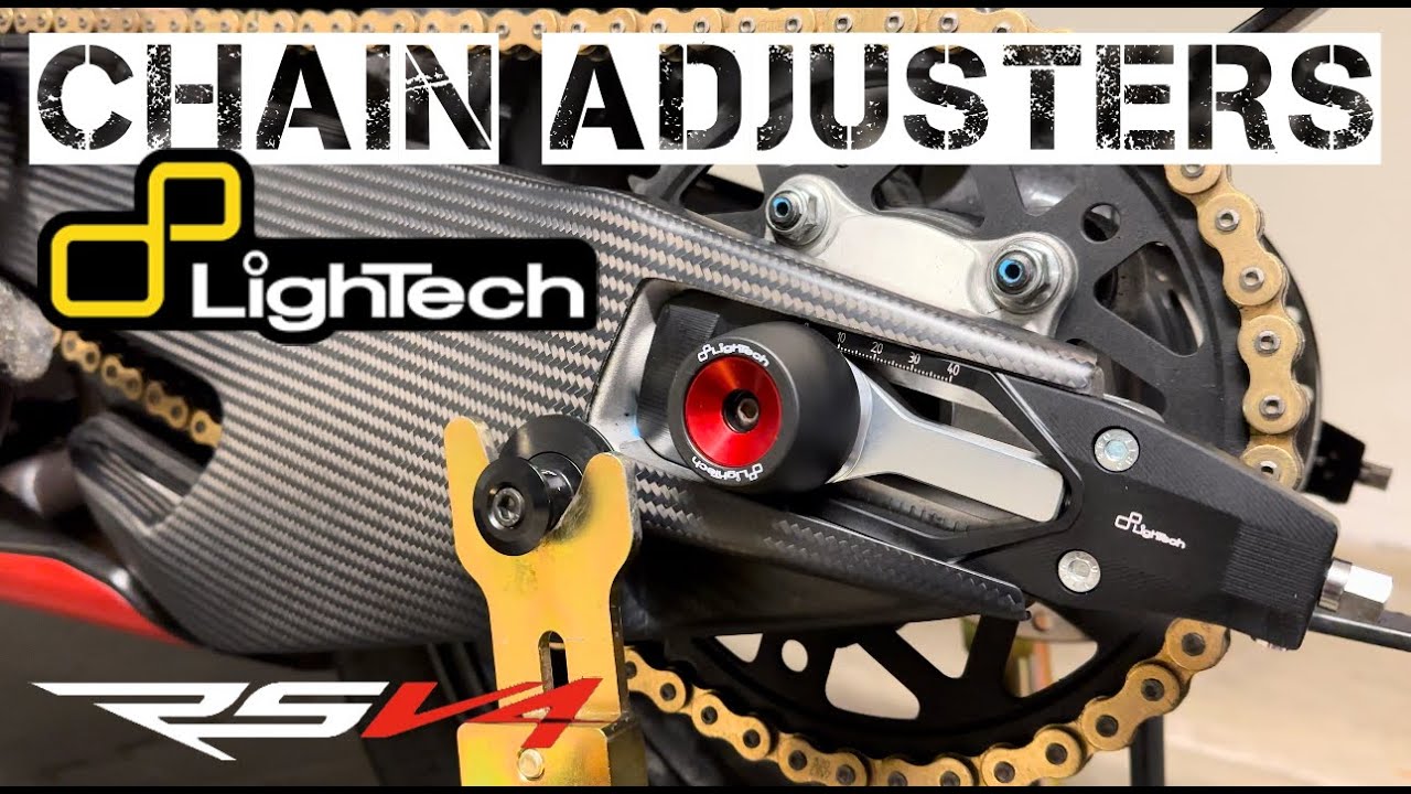 RSV4 | Lightech Chain Adjusters | Install