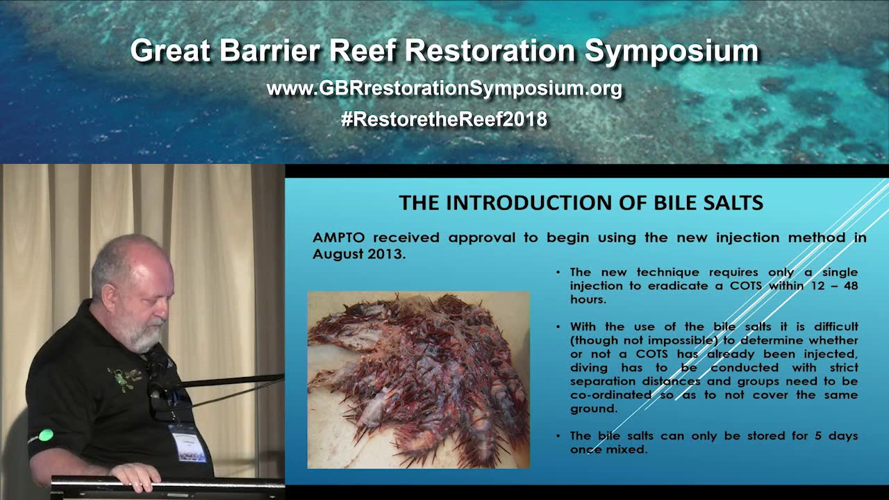 Col McKenzie: Safe, efficient and effective delivery of in-water COTS control operations