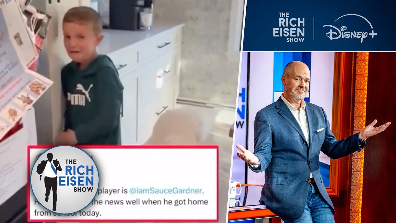 The Kid in That Sauce Viral Video Made the Right Choice to Bail on Jets, Right??? | Rich Eisen Show