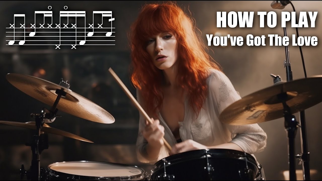 HOW TO PLAY Florence and the Machine You've Got The Love on DRUM KIT 🥁