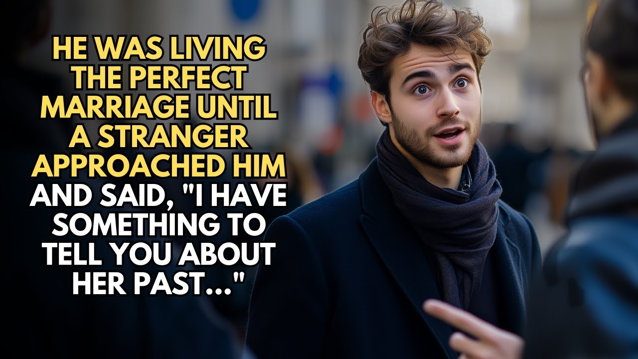 HE WAS LIVING THE PERFECT MARRIAGE UNTIL A STRANGER APPROACHED HIM AND SAID...