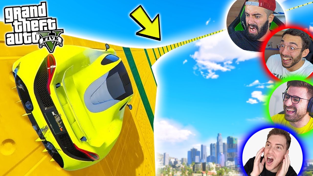PORTO I MIEI AMICI SUL WALLRIDE BRASILIANO! - GTA 5 ONLINE w/ S7ORMy, Mike & Murry