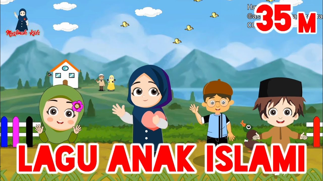 Lagu Anak Islami - Hayyul Hadi, Allahul Kaafi, Alif ba ta tsa, Thola'al Badru Alaina dan lainya