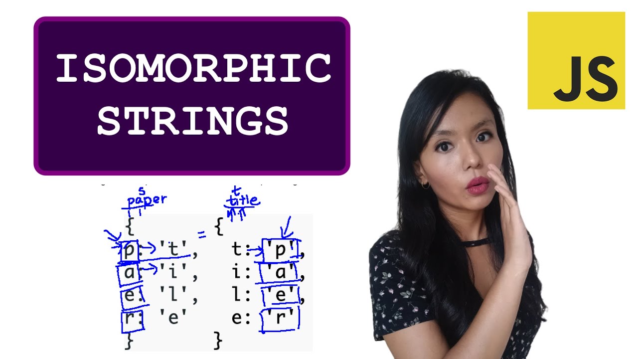 Isomorphic Strings Leetcode JavaScript | Two solutions | Leetcode Easy