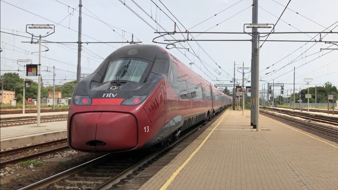 ITALO NTV, FRECCIAROSSA, FRECCIA OROBICA E TRENI MERCI ALLA STAZIONE DI RIMINI!