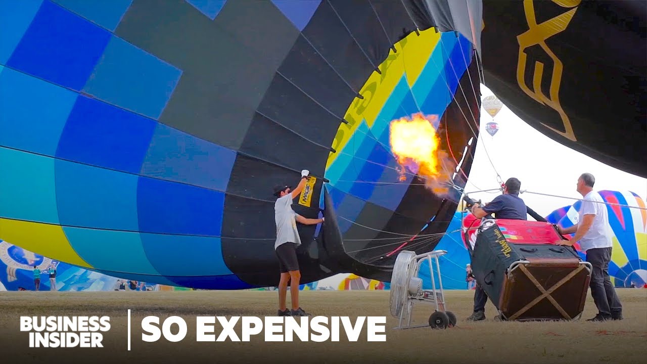 It Takes A Team Of 70 To Make Hot Air Balloons Safe. Here Is Why They're So Expensive