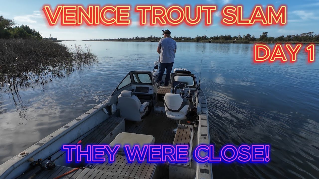 Venice Louisiana trout fishing...No Mercy! !