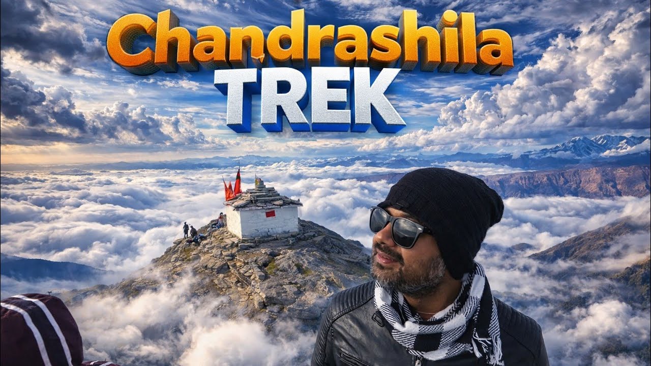 क्या नज़ारा है 😱 Chandrashila Trek 🏔️ | Trek of Uttarakhand 🌄 #chandrashilatrek @ATULVLOGS 