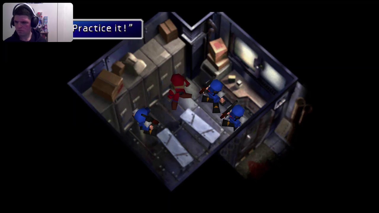 Smiley Bandit is playing FINAL FANTASY 7 come hang out