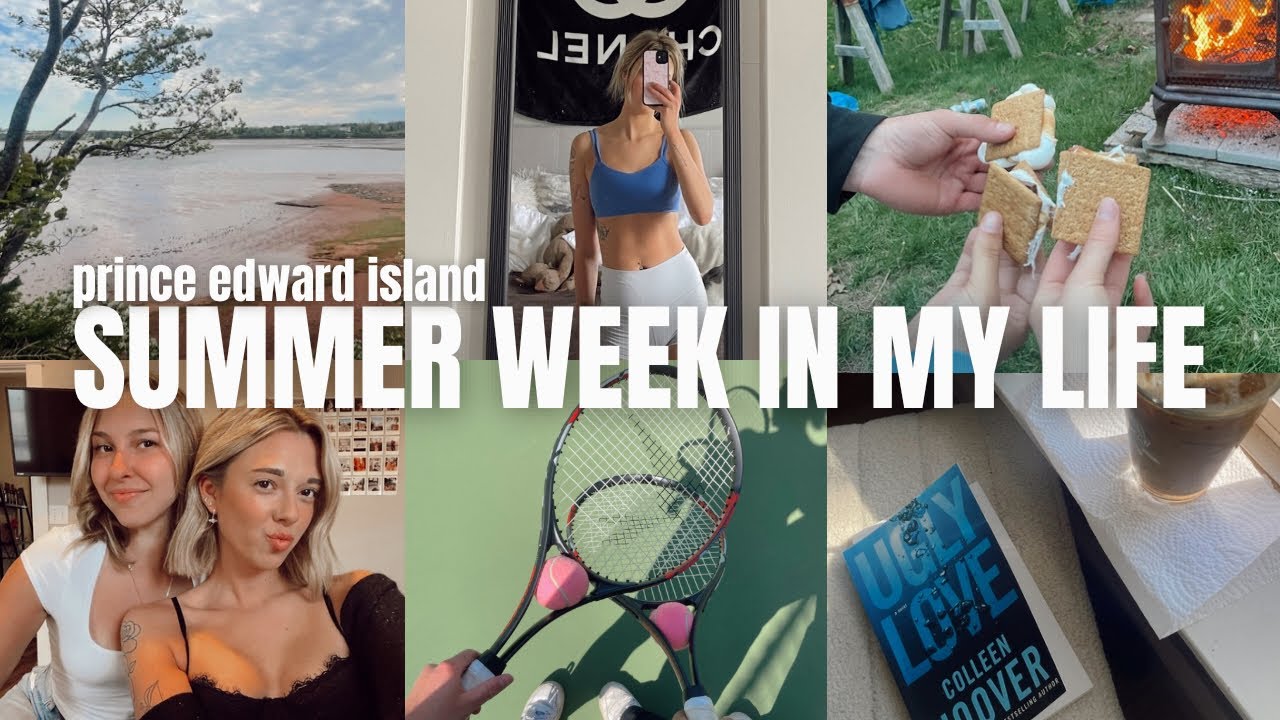 SUMMER WEEK IN MY LIFE VLOG 🏕🦪🌊🐚 *pei canada* summer in prince edward island