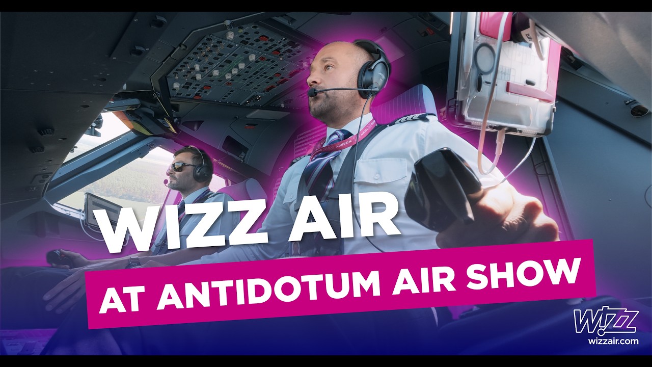 Wizz Air возвращается на авиашоу Antidotum 2026