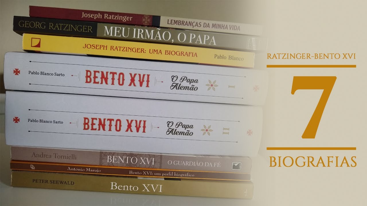 7 BIOGRAFIAS SOBRE J. RATZINGER-BENTO XVI (7 BIOGRAFÍAS SOBRE J. RATZINGER-BENEDICTO XVI)