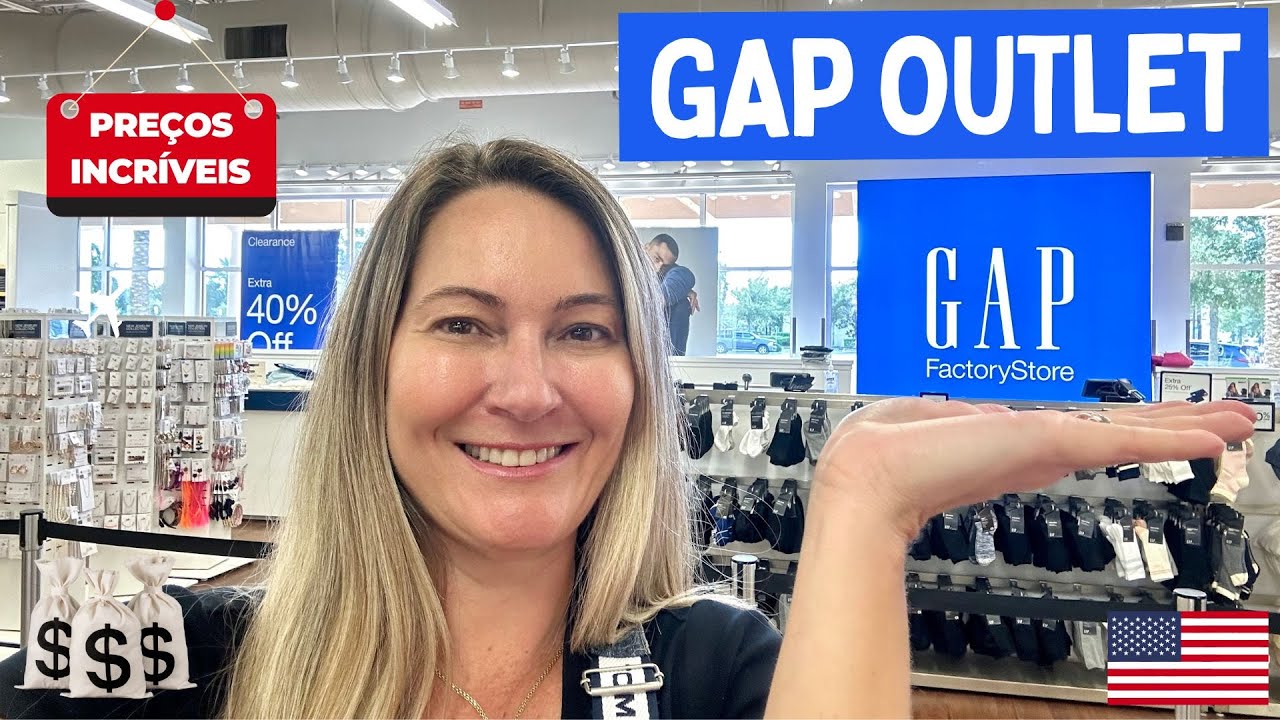 GAP OUTLET em ORLANDO: PREÇOS INCRÍVEIS e NOVIDADES IMPERDÍVEIS!
