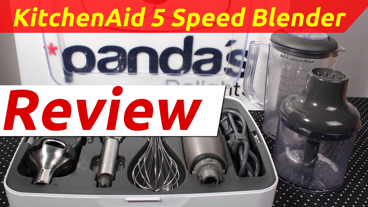 KitchenAid 5 Speed Immersion Blender Kit