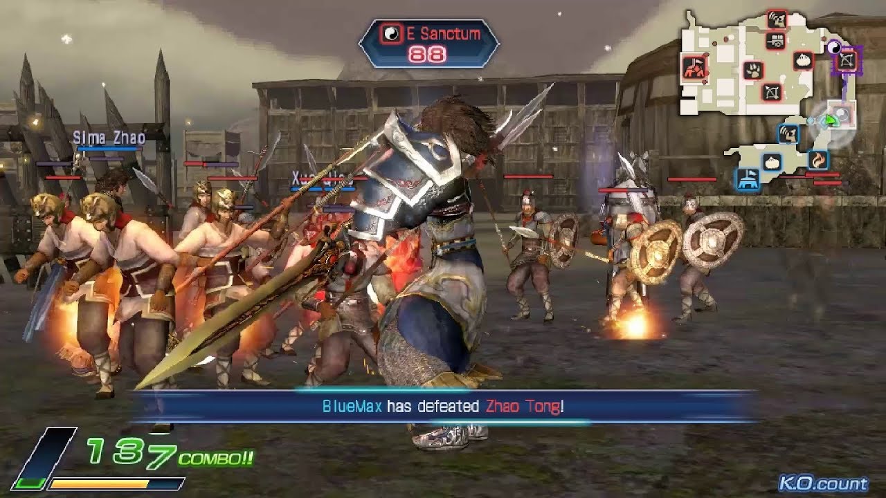 Dynasty Warriors Next Gameplay (Vita)