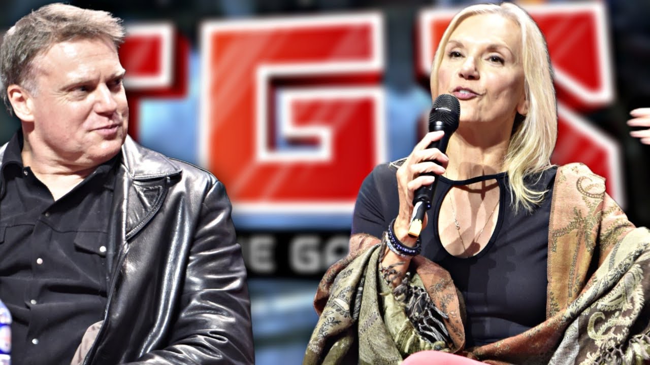 Conference Teryl Rothery and Michael Shanks TGS 2024  #stargate #sg1